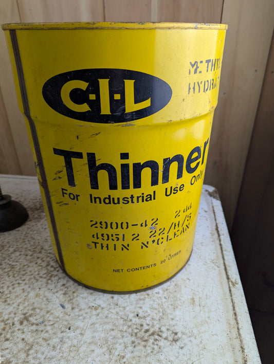 Industrial 20-Litre C-I-L Thinner Pail