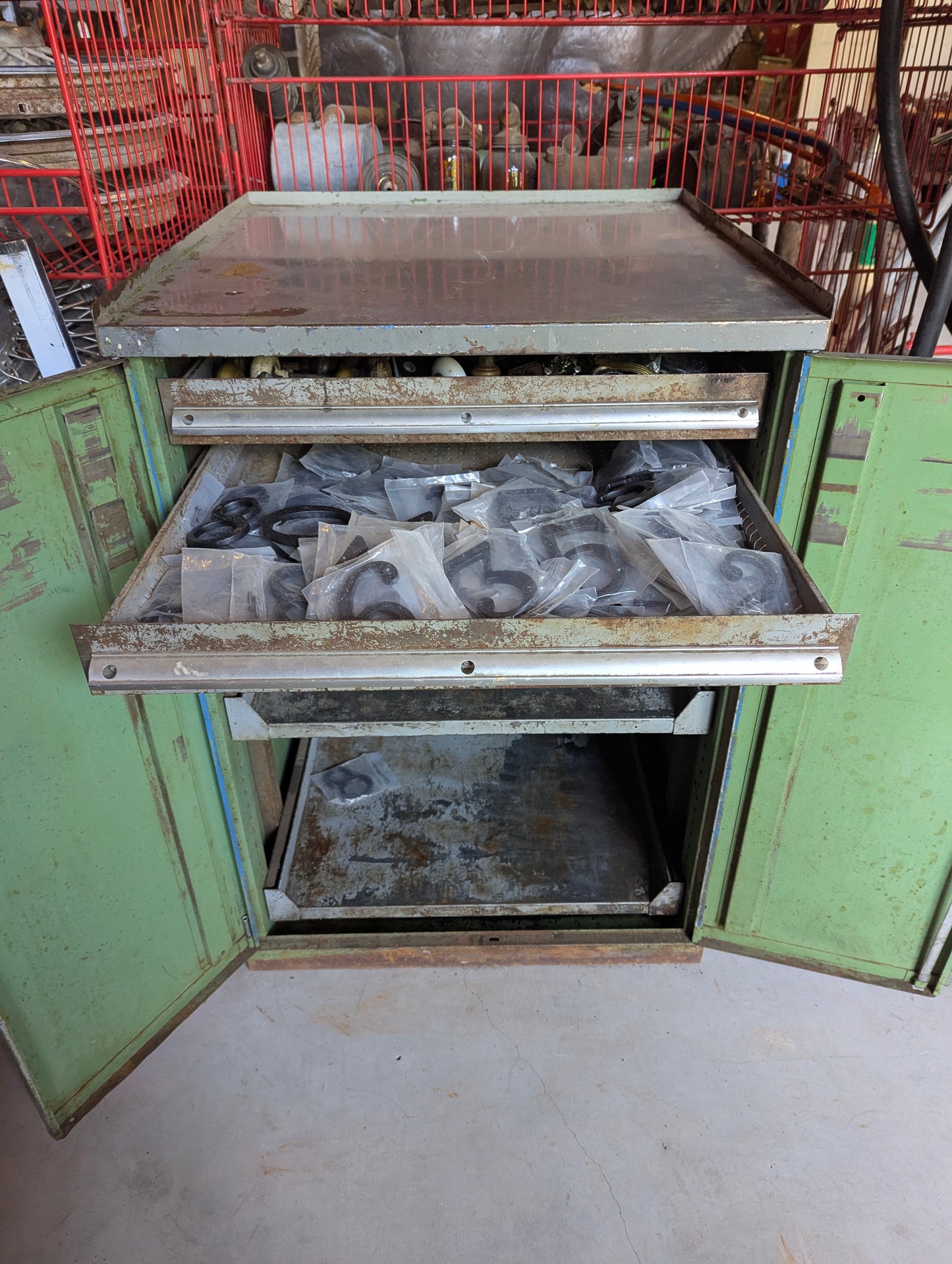 Industrial Metal Cabinet - view 5