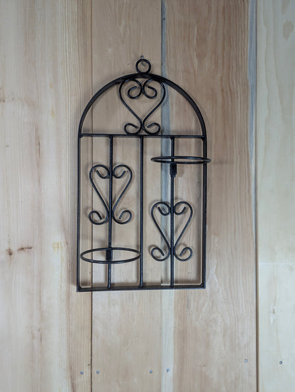 Iron Wall Mounted Plant Holder