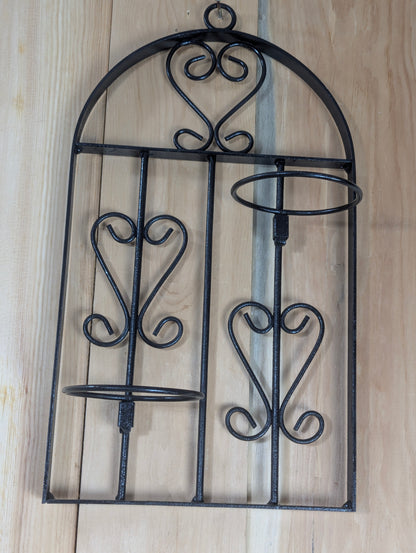 Iron Wall Mounted Plant Holder - view 2