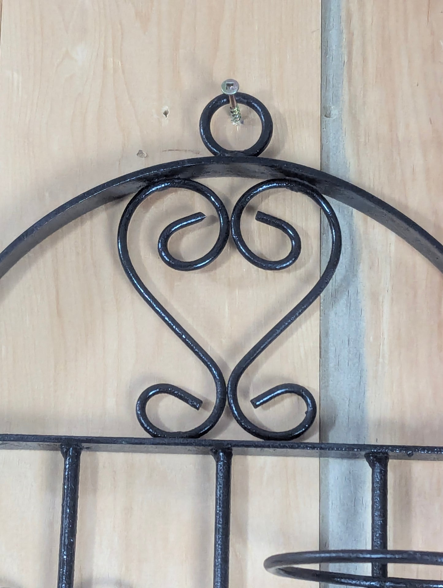 Iron Wall Mounted Plant Holder - view 4