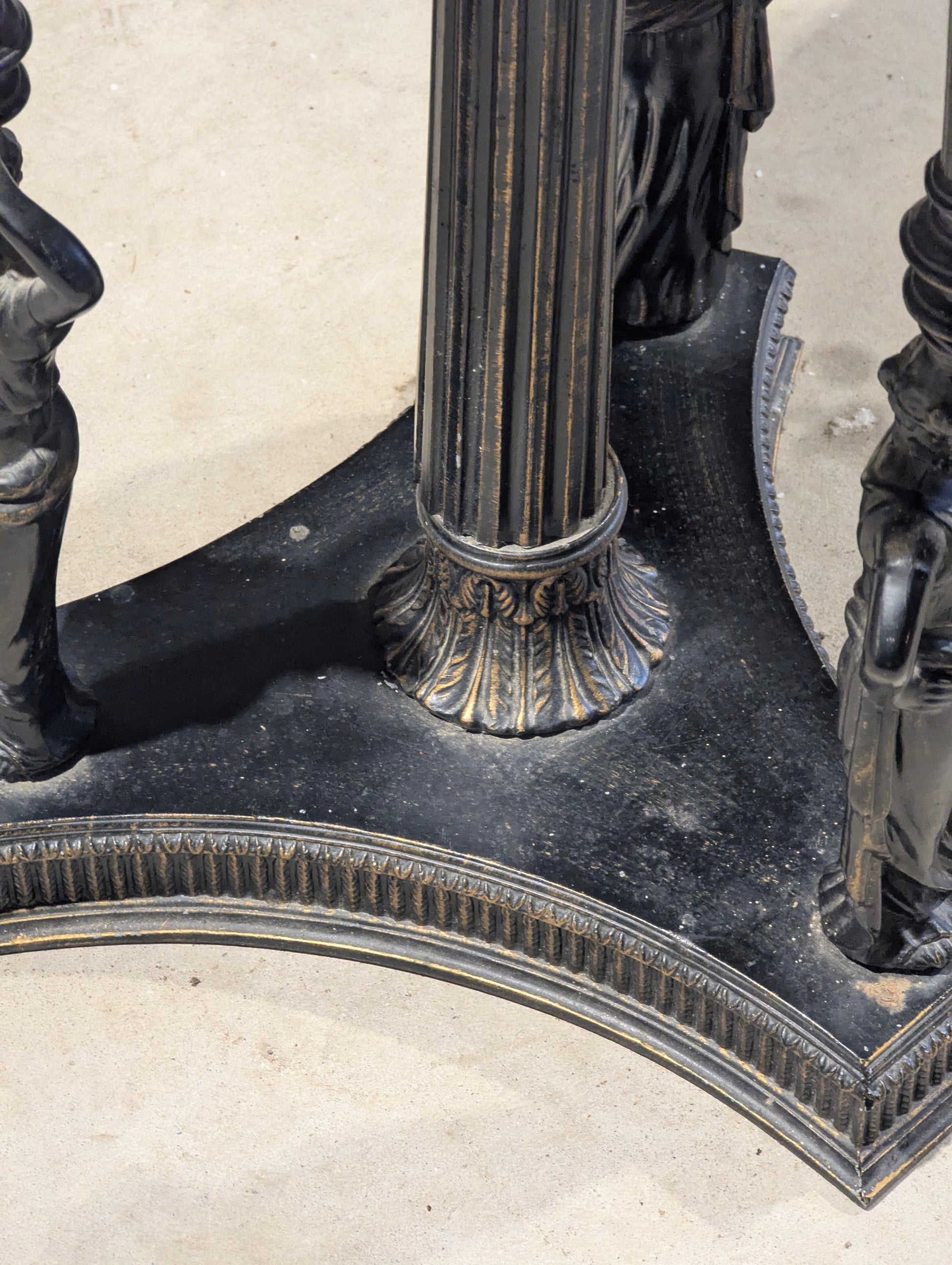 Italian Marble Topped Side Table - view 7