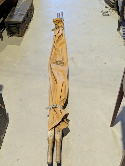 1943 St. John Ambulance MK11 Wood and Canvas Stretcher