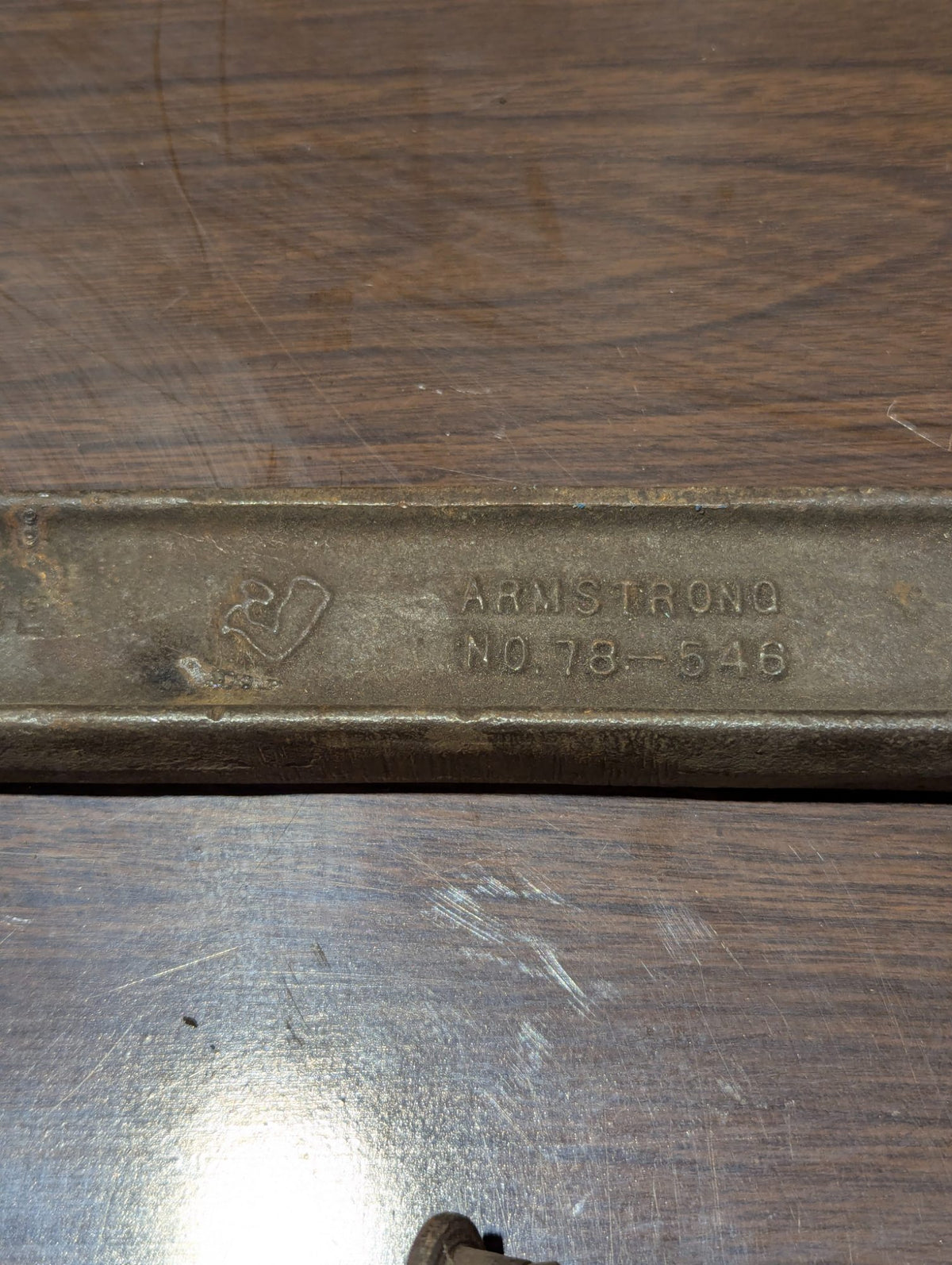 Vintage Armstrong No. 78-546 Cast Iron C-Clamp Hand Tool
