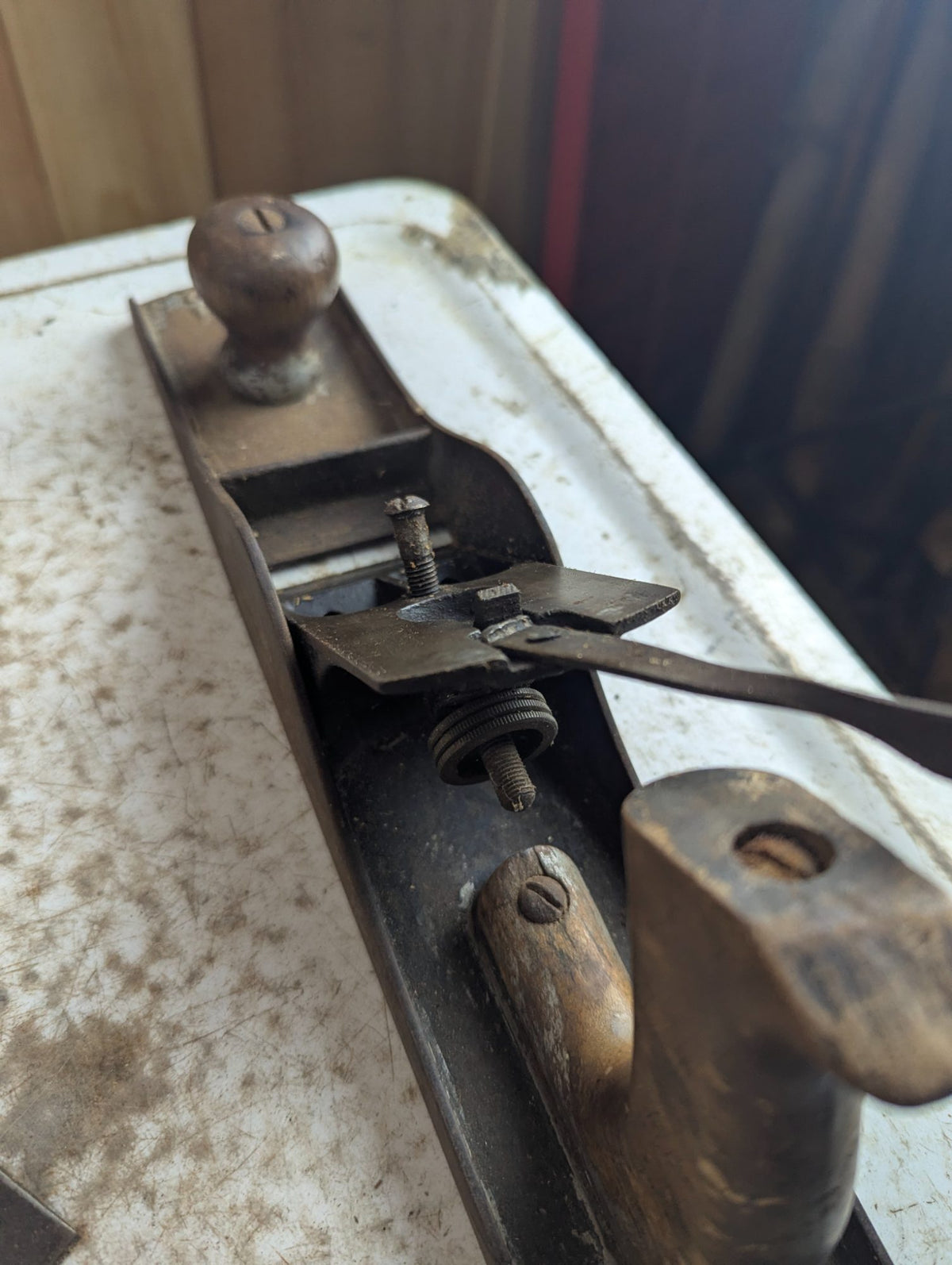 Vintage National No. 5 1/2 Wood Jack Plane