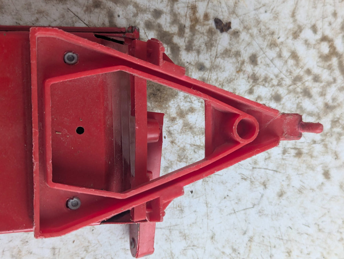 Vintage 1960s Ertl Red Toy Farm Manure Spreader Wagon