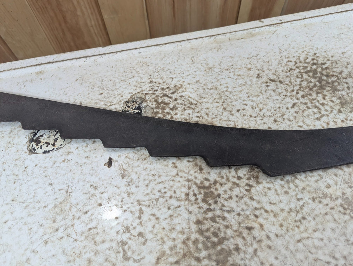 Antique Hand-Forged Hay Saw with Wooden Handles