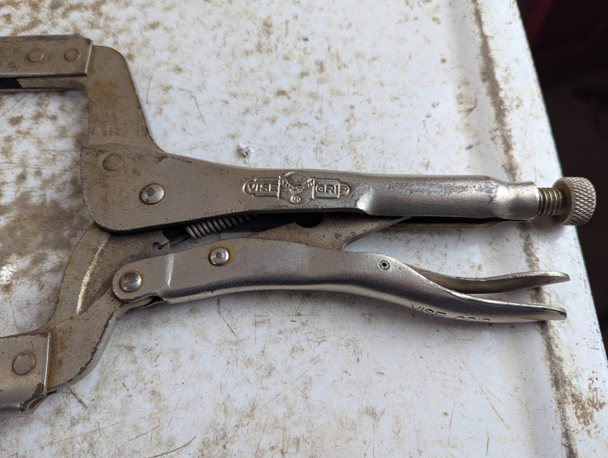 Vintage Vise-Grip 18 SP Locking C-Clamp Pliers