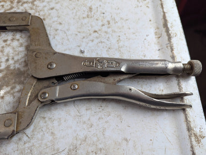 Vintage Vise-Grip 18 SP Locking C-Clamp Pliers
