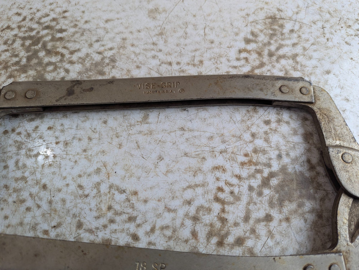 Vintage Vise-Grip 18 SP Locking C-Clamp Pliers