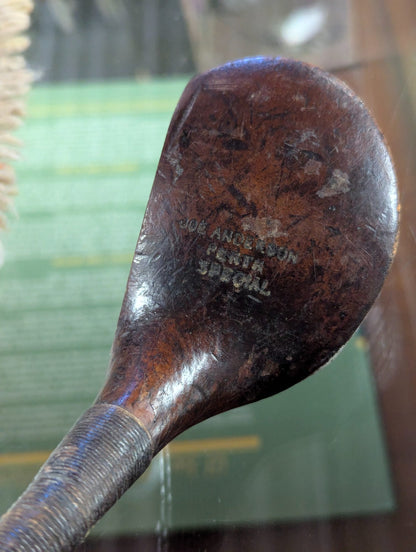 Antique Joe Anderson Perth Special Hickory Golf Club