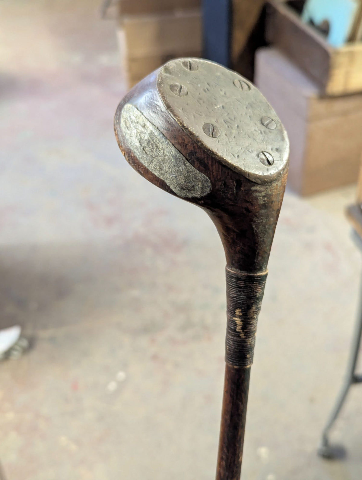 Antique Joe Anderson Perth Special Hickory Golf Club