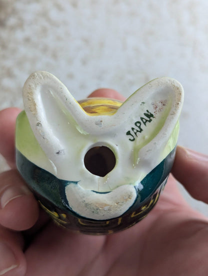 Mid-Century Japan Ceramic Turtle Salt and Pepper Shaker Pair