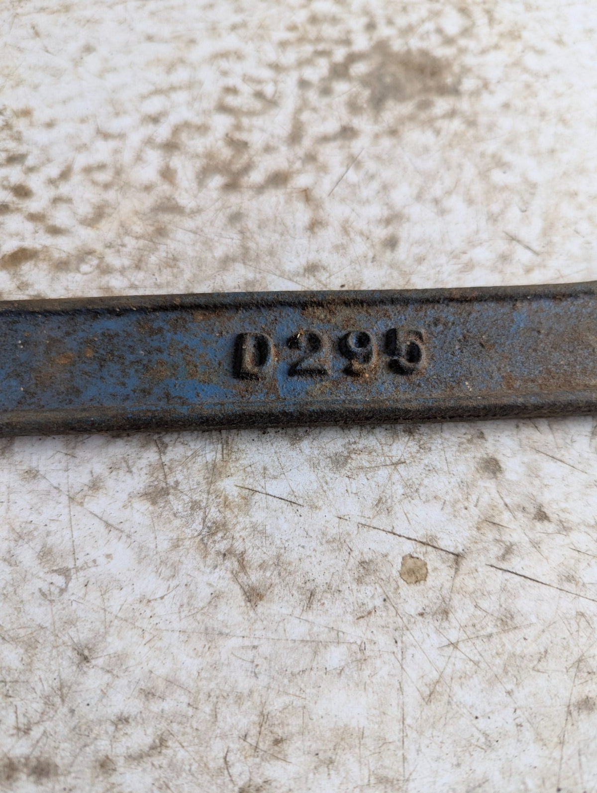 Antique Dunham Bush Co. Burlington Iowa D295 Steam Trap Cover Wrench Cast Iron