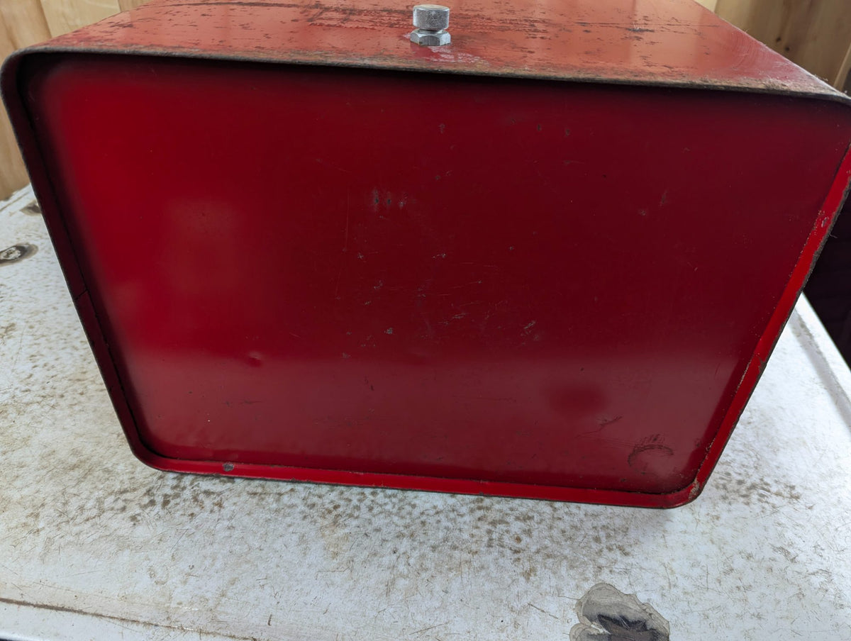 1940s-50s Coca-Cola Eastern Steel Products Metal Cooler 17.25" x 12.25" x 19