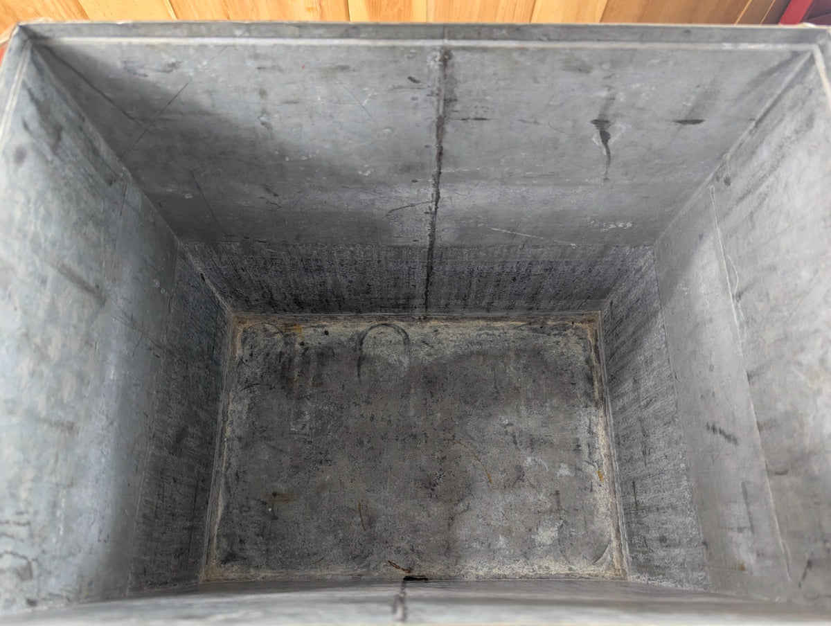 1940s-50s Coca-Cola Eastern Steel Products Metal Cooler 17.25" x 12.25" x 19