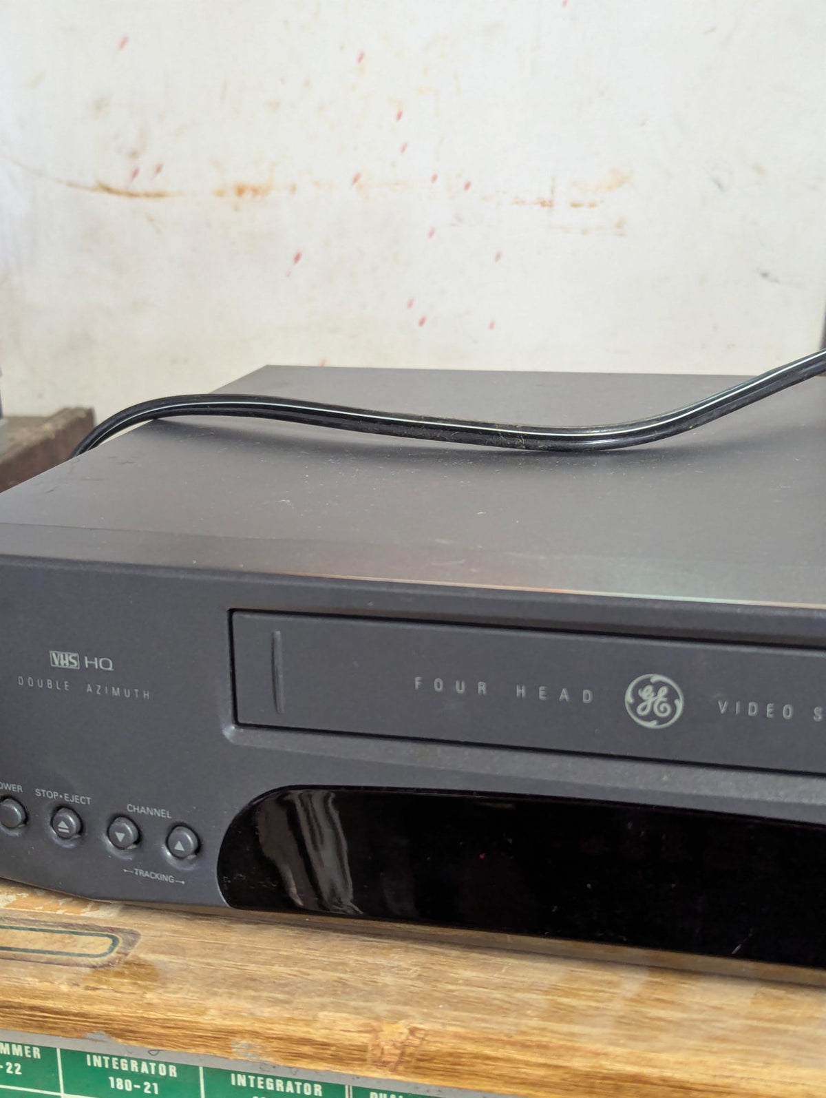 Vintage GE VG4061 Four Head VHS VCR Video Cassette Recorder