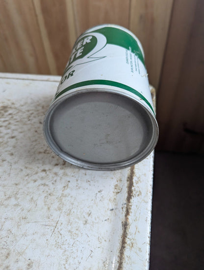 1960s Quaker State Motor Oil 1 Litre Advertising Tin Can