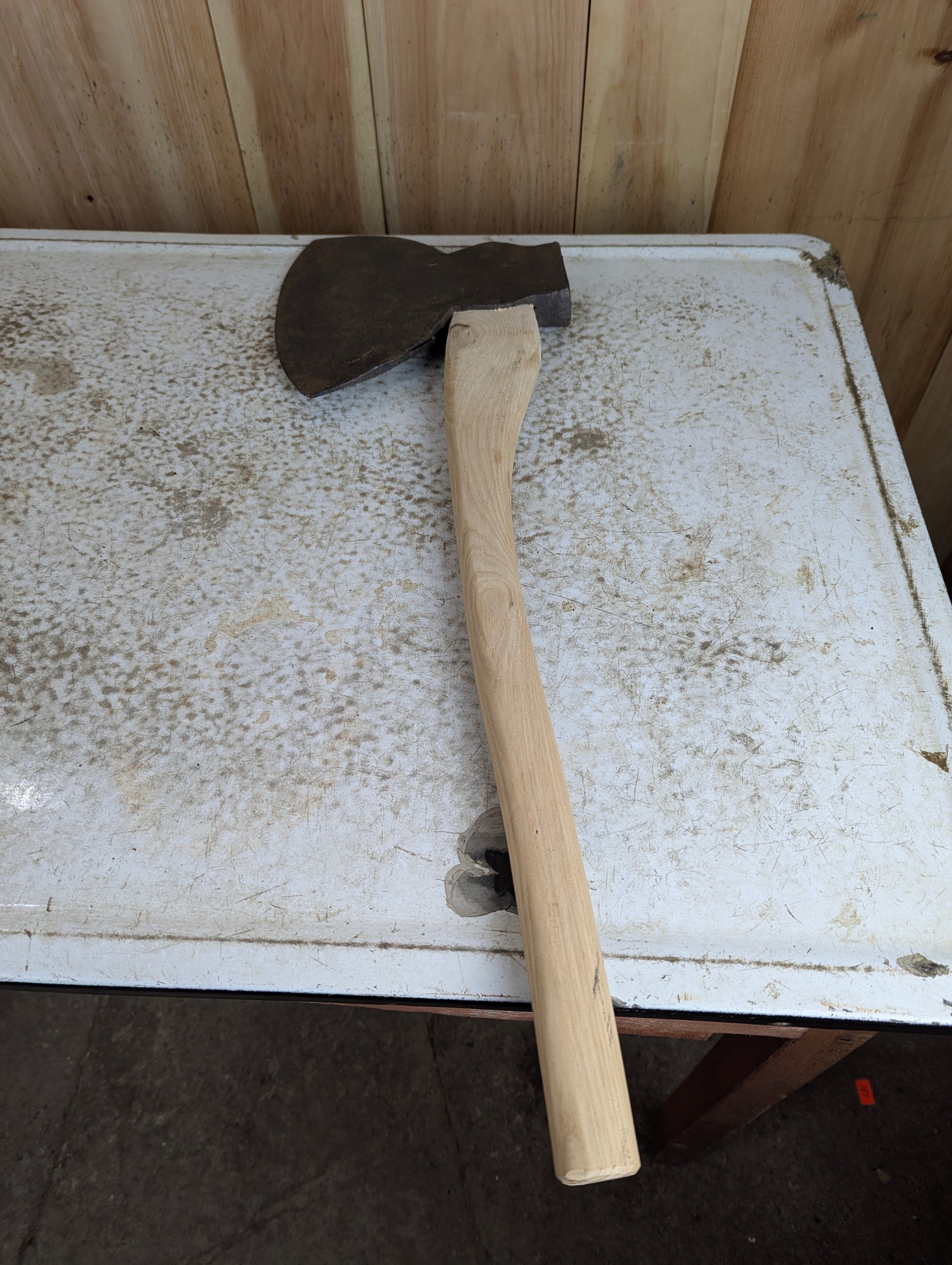 J Davis Broad Axe