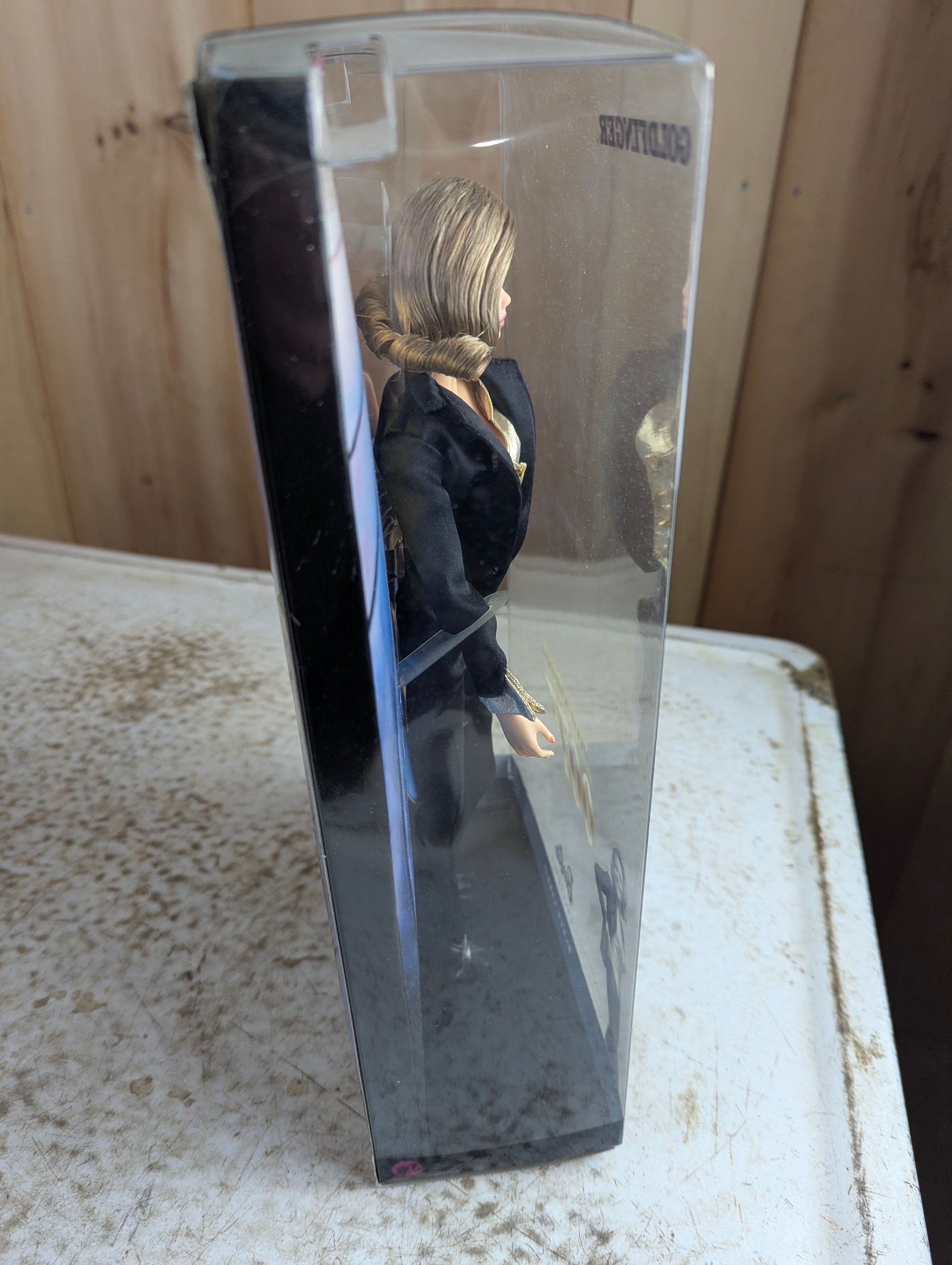 James Bond 007 Goldfinger Pussy Galore Barbie Doll Black Label Mattel R4465 NRFB - view 5
