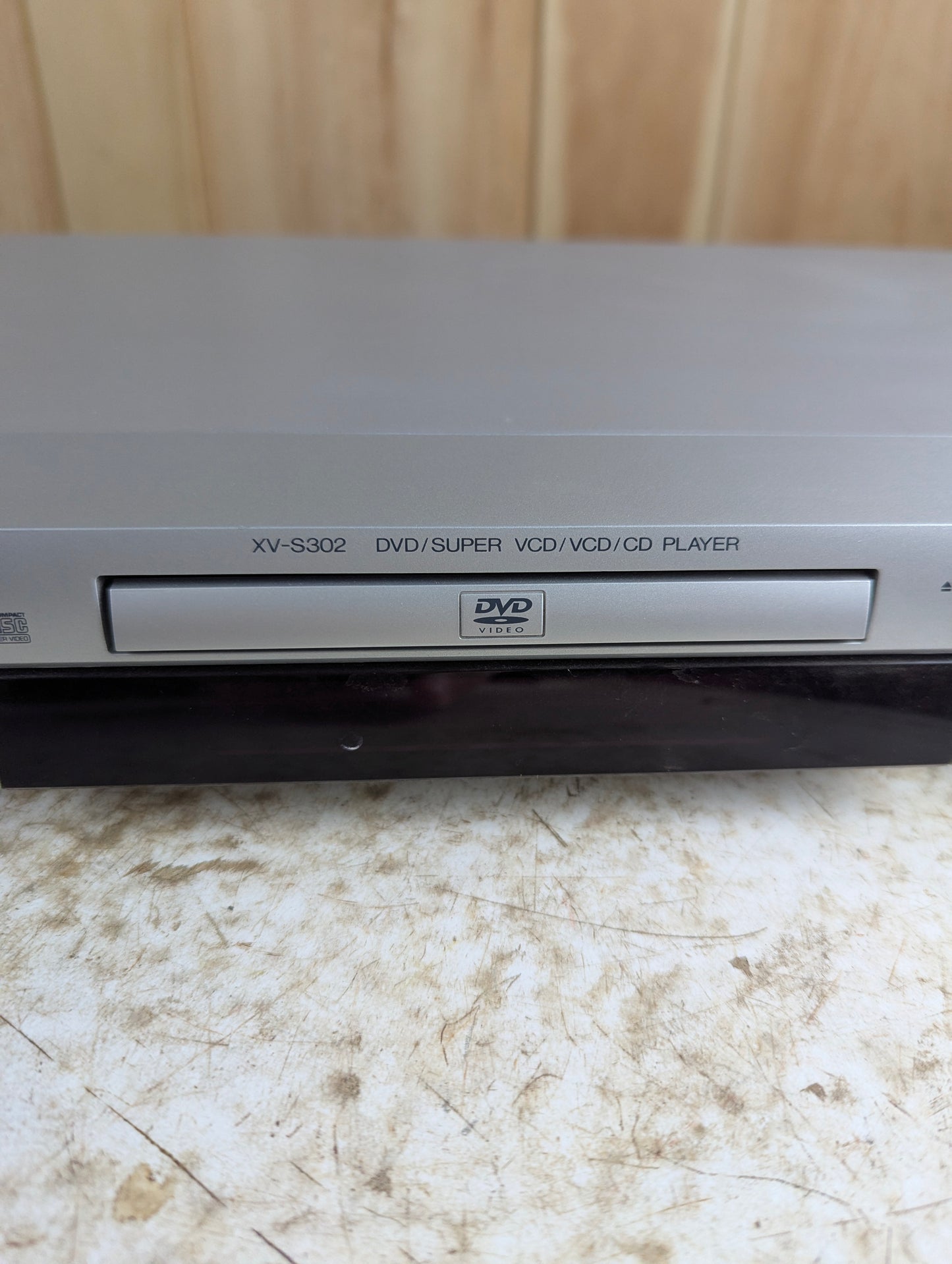 JVC DVD Player Model XV-S302 no Remote - Tested and Working - view 2