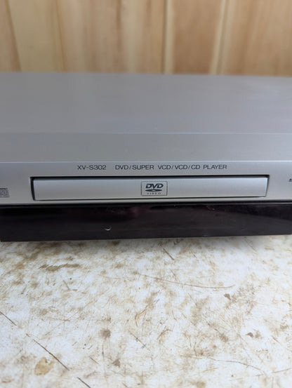 JVC DVD Player Model XV-S302 no Remote - Tested and Working - view 2