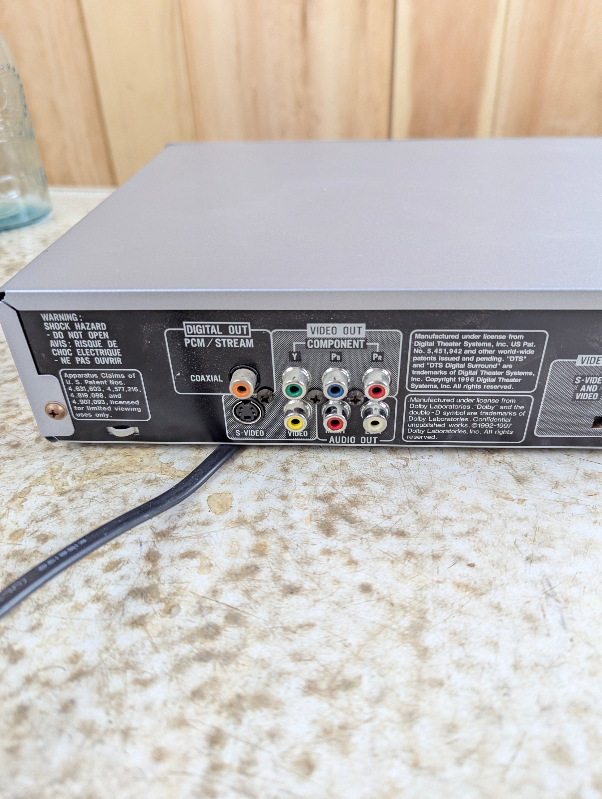 JVC DVD Player Model XV-S302 no Remote - Tested and Working - view 4