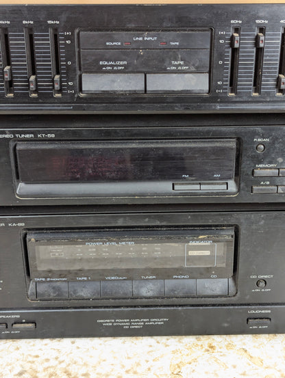 Kenwood Hi-Fi Stack with Amplifier, Tuner & Equalizer - view 3