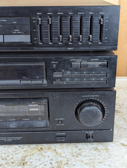 Kenwood Hi-Fi Stack with Amplifier, Tuner & Equalizer - view 4