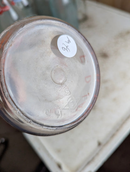 Lancaster Dairy F.D. Layer Quart Milk Bottle - view 4