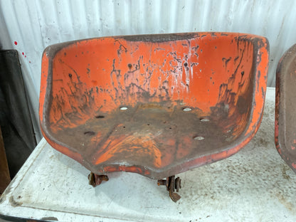 Large Metal Tractor Seats - view 3