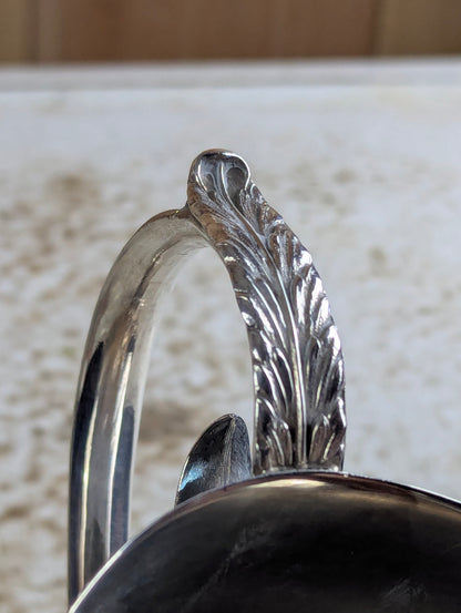 Marlboro 7" Silver Plated Brass Water Pitcher - view 5