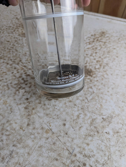 Marvy No. 6 Disinfectant and Germicide Barber Jar - view 3