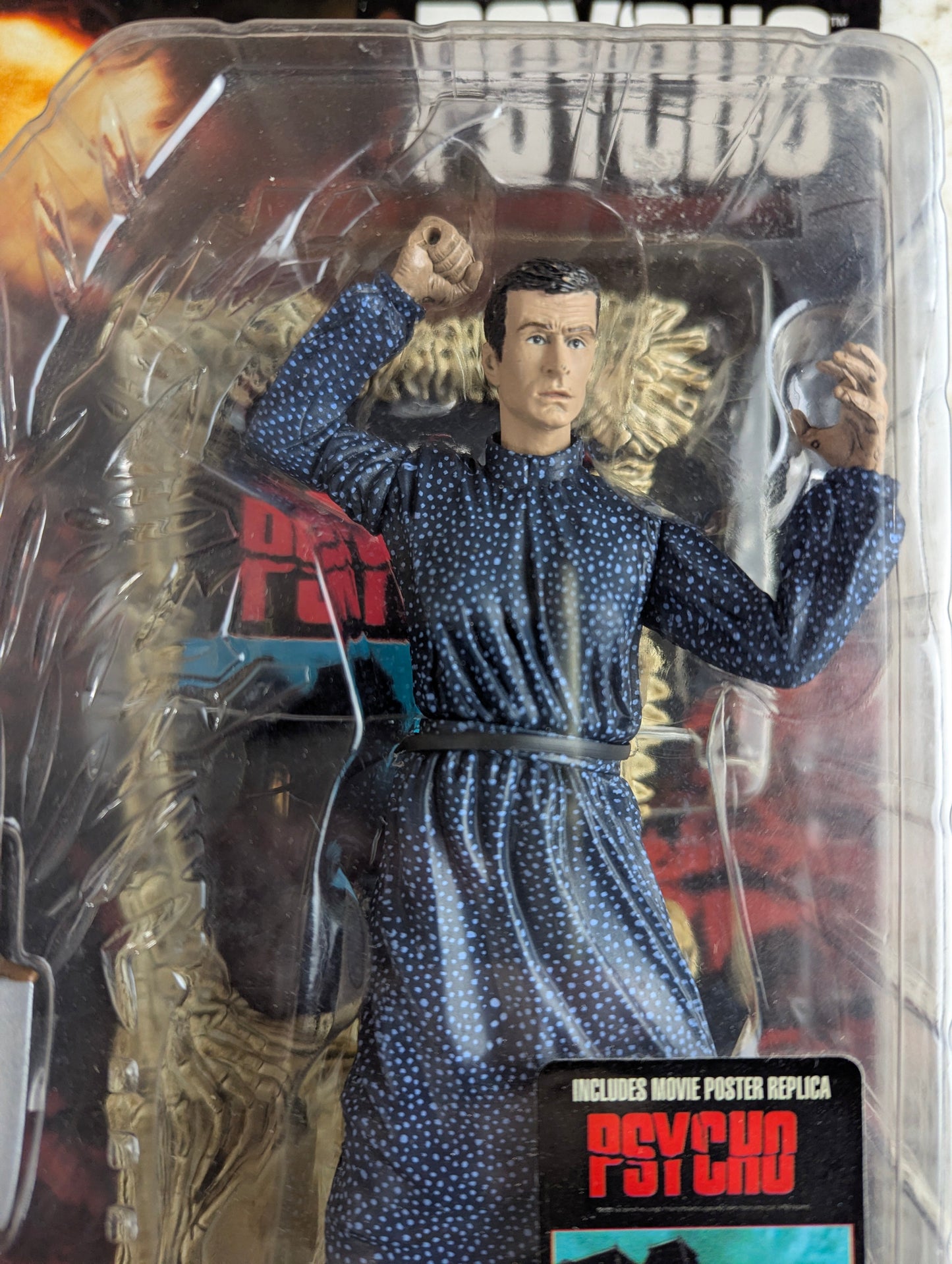 McFarlane Toys Psycho Norman Bates Movie Maniacs Series 2 Action Figure Sealed - view 2