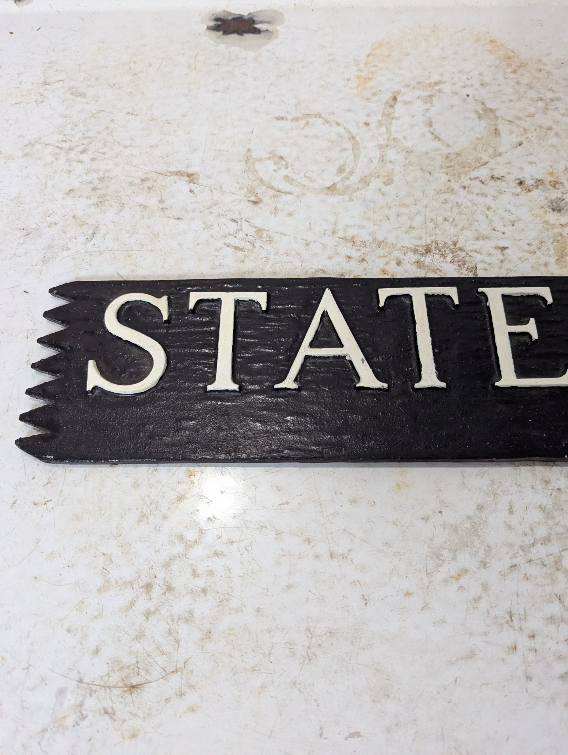 Metal Advertising Collectible State Farm Sign - view 2