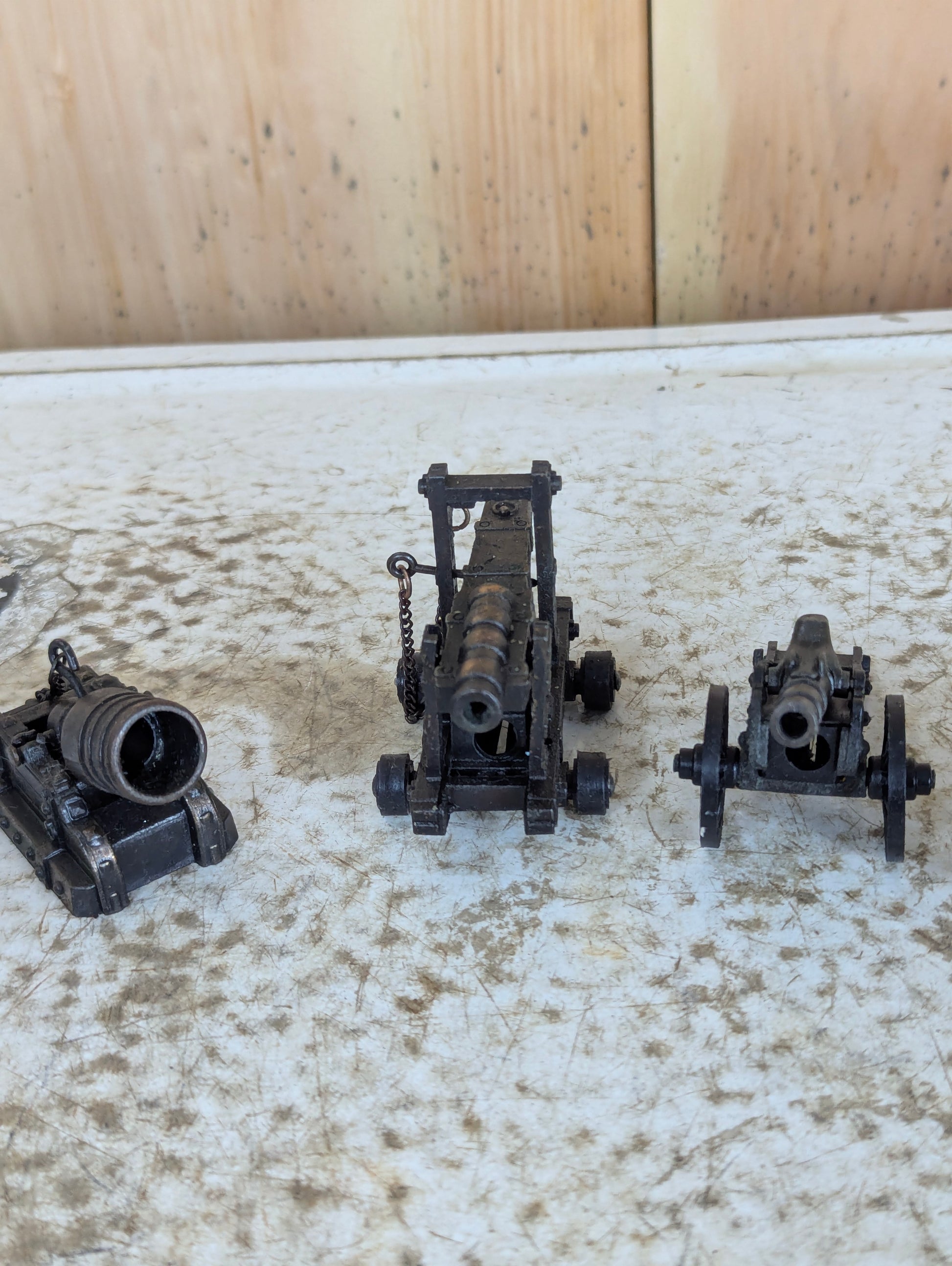 Metal Miniature Toy Cannons - view 2