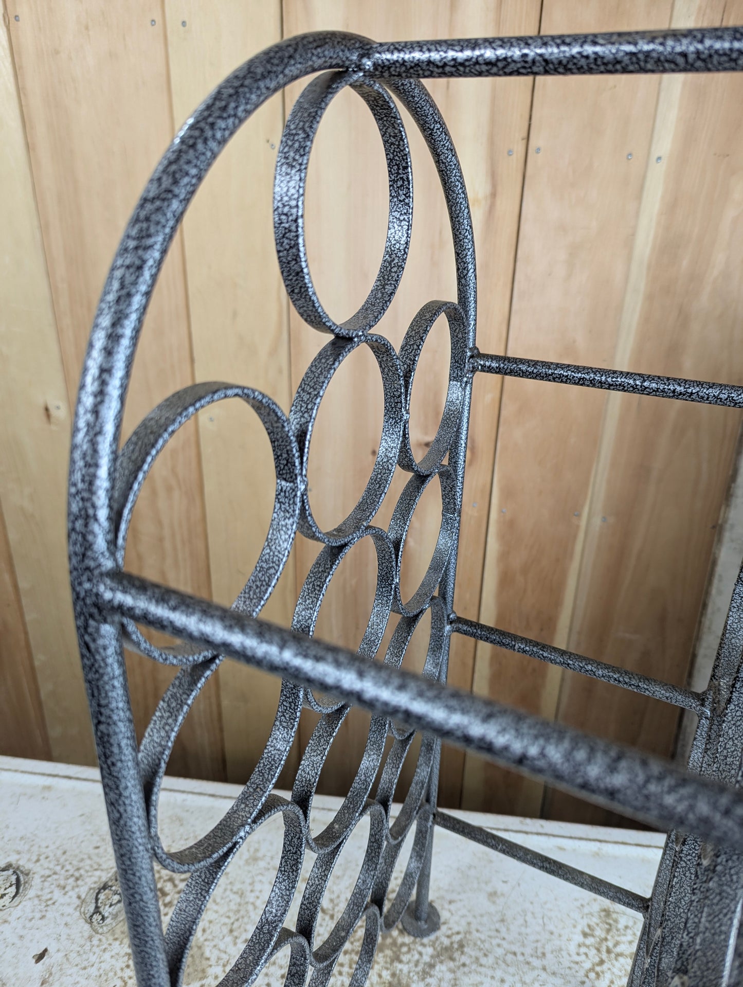 Metal Standing 16 Bottle Wine Rack - view 2