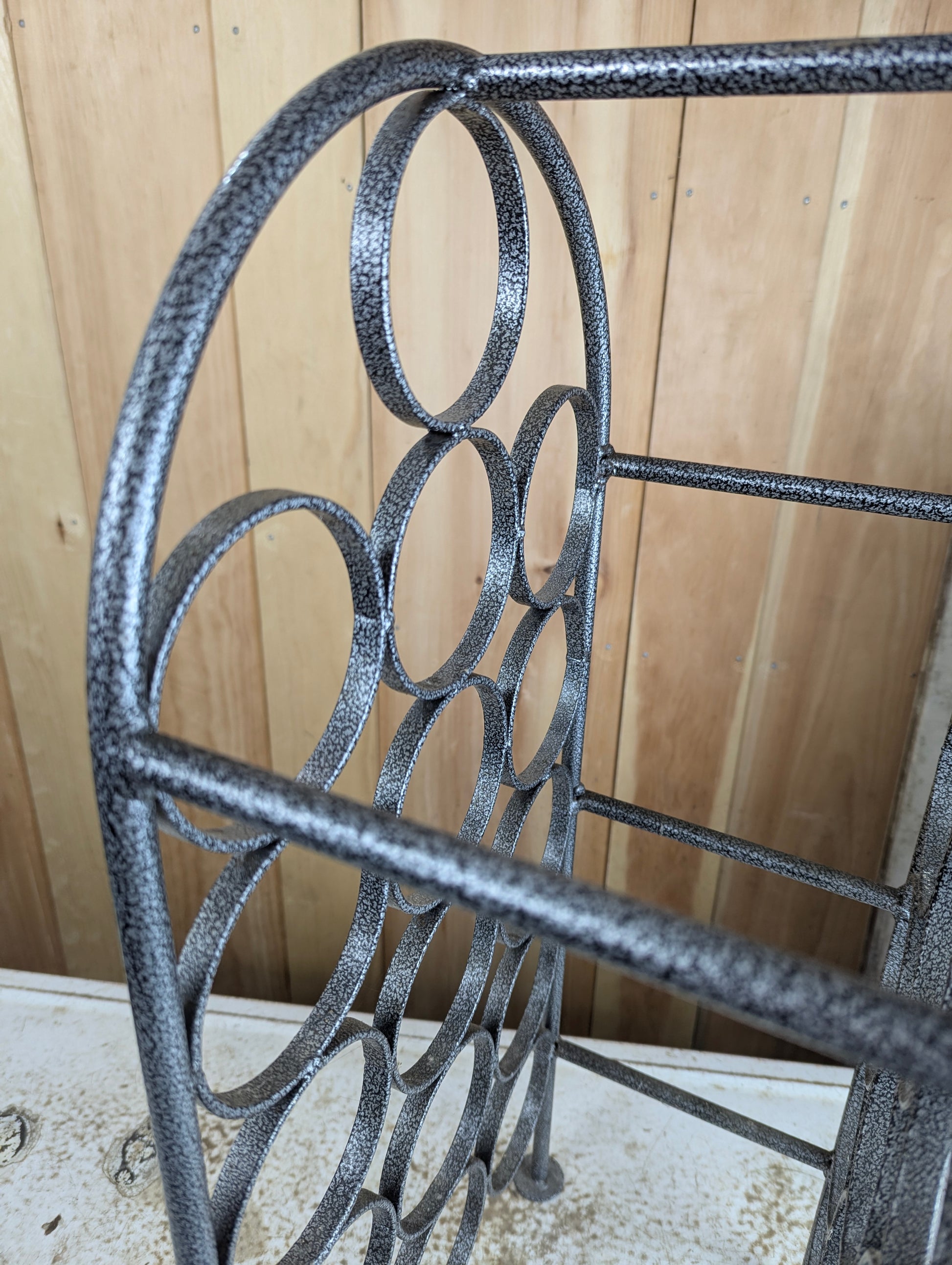 Metal Standing 16 Bottle Wine Rack - view 2