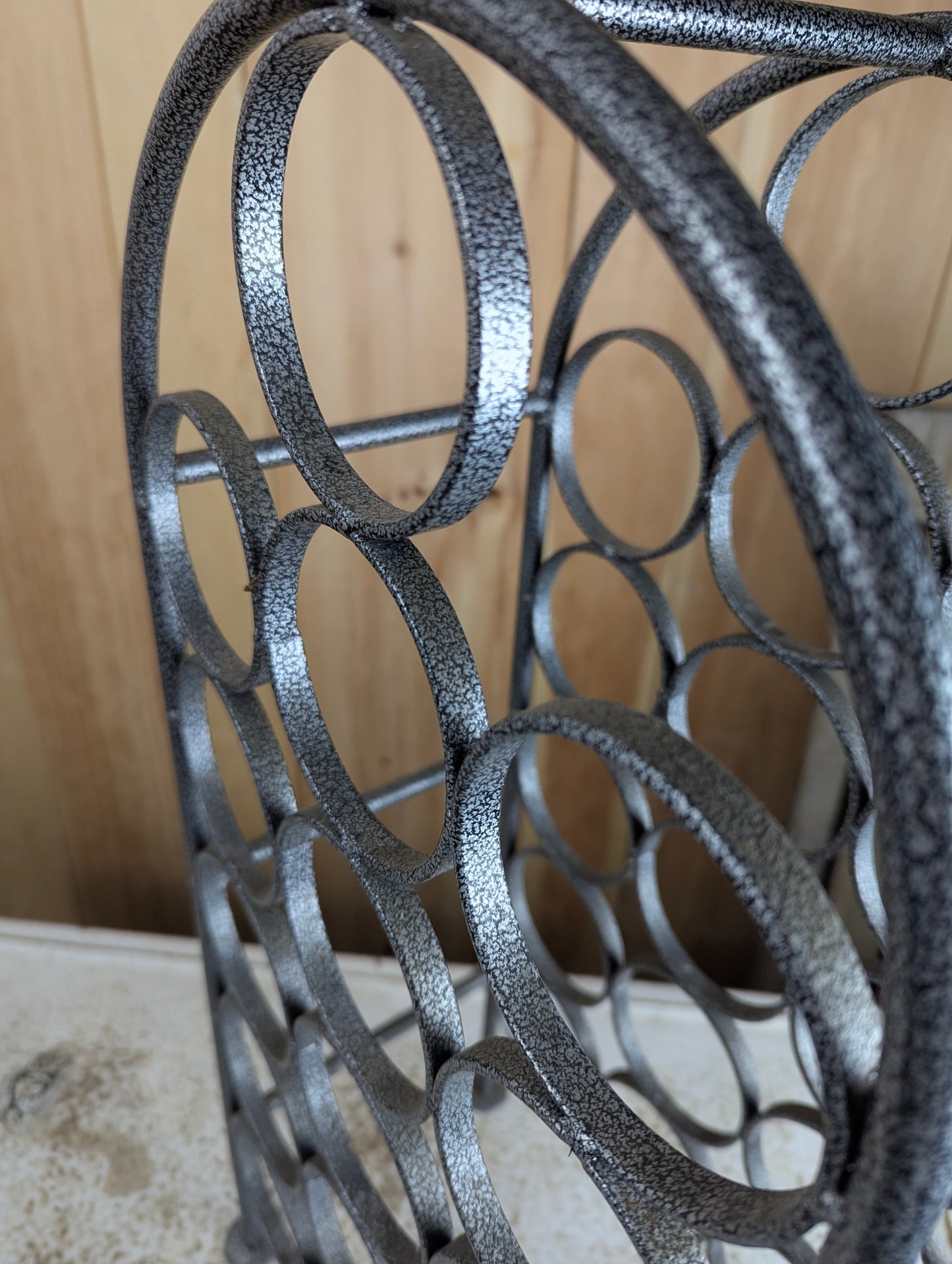 Metal Standing 16 Bottle Wine Rack - view 5