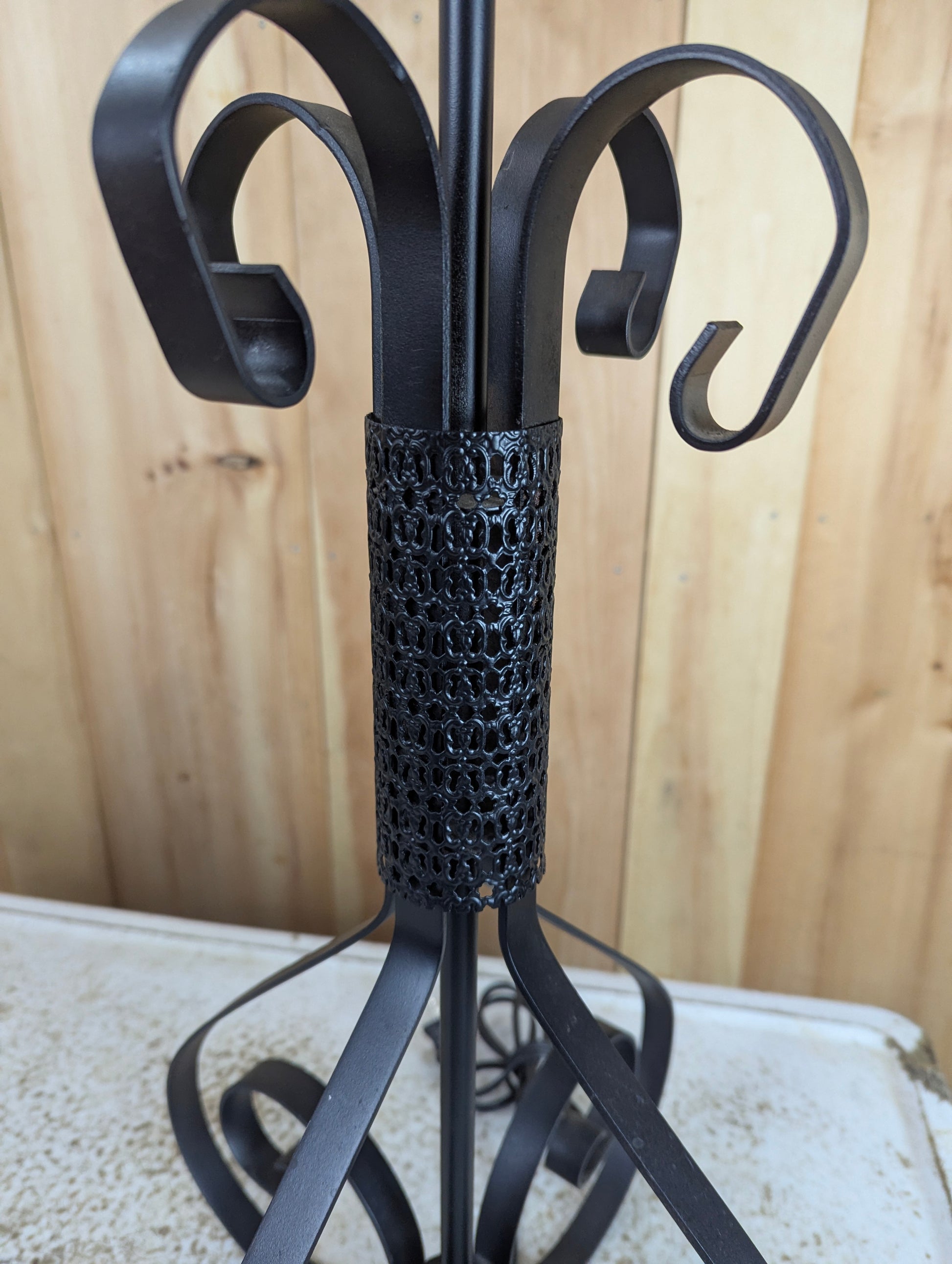 Metal Table Lamp Base - view 2
