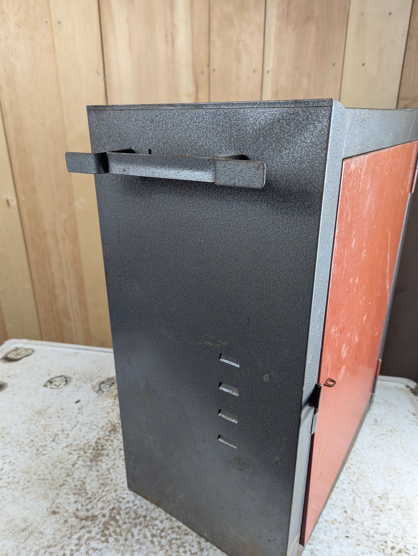 Metal Tool Cabinet with Pegboard - view 3