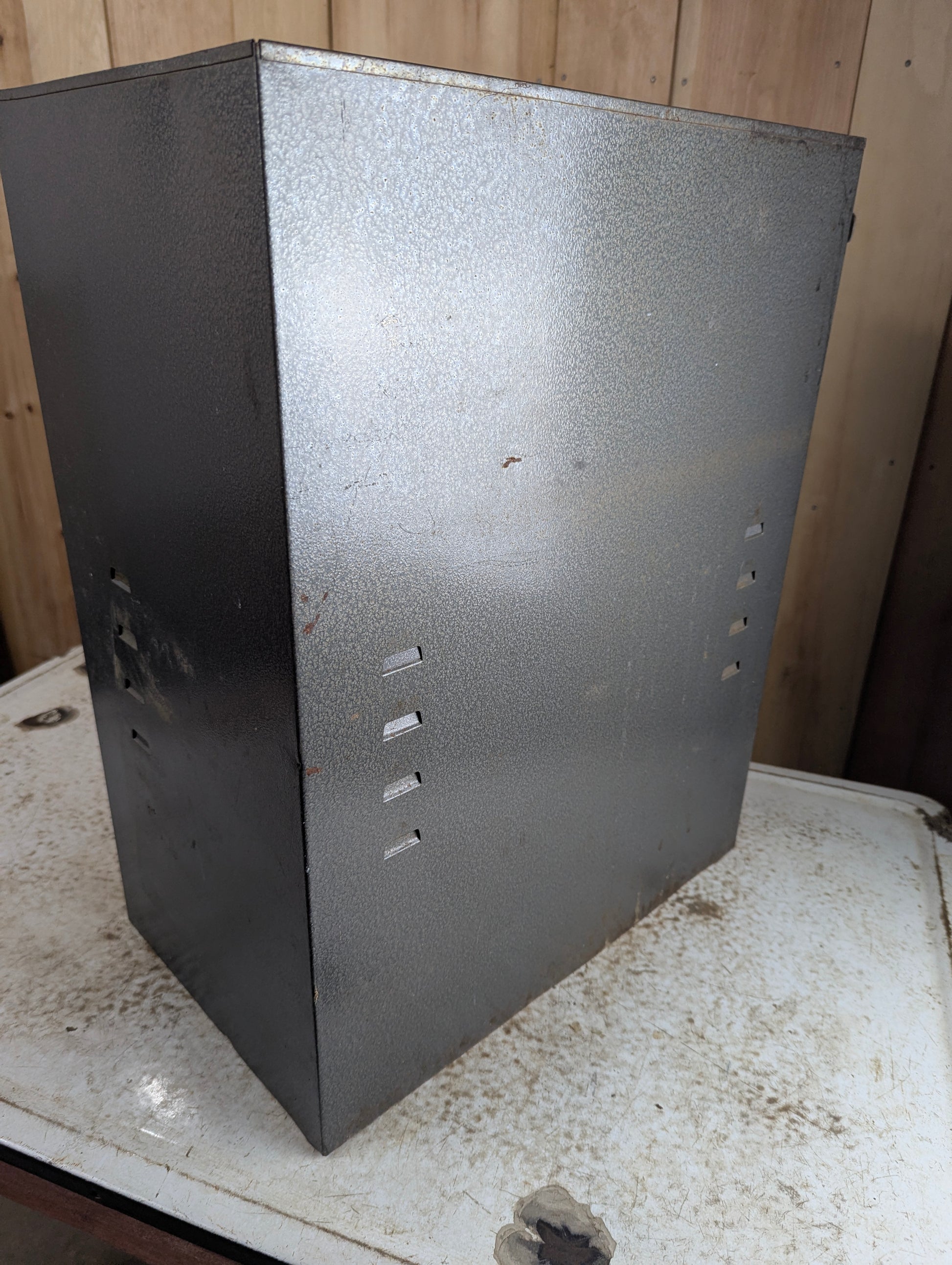 Metal Tool Cabinet with Pegboard - view 4