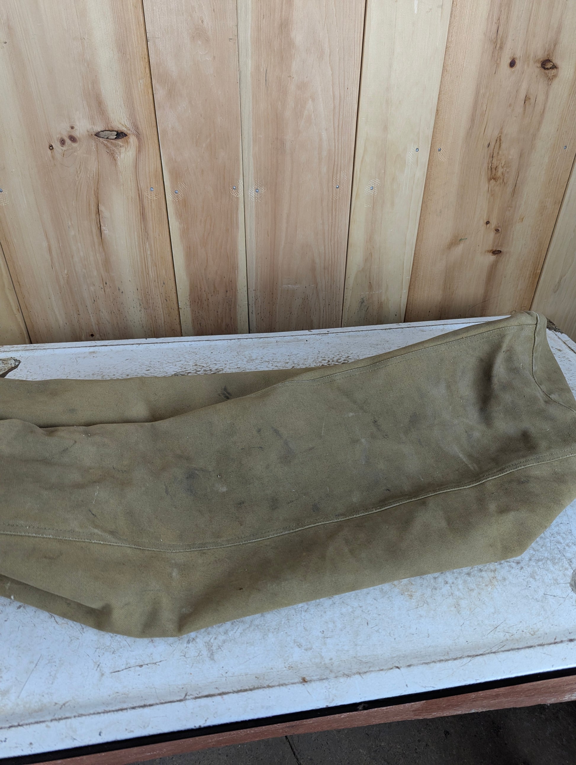 Military Canvas Top Loading Duffle Bag - view 2