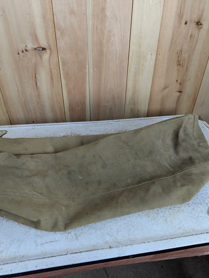 Military Canvas Top Loading Duffle Bag - view 2