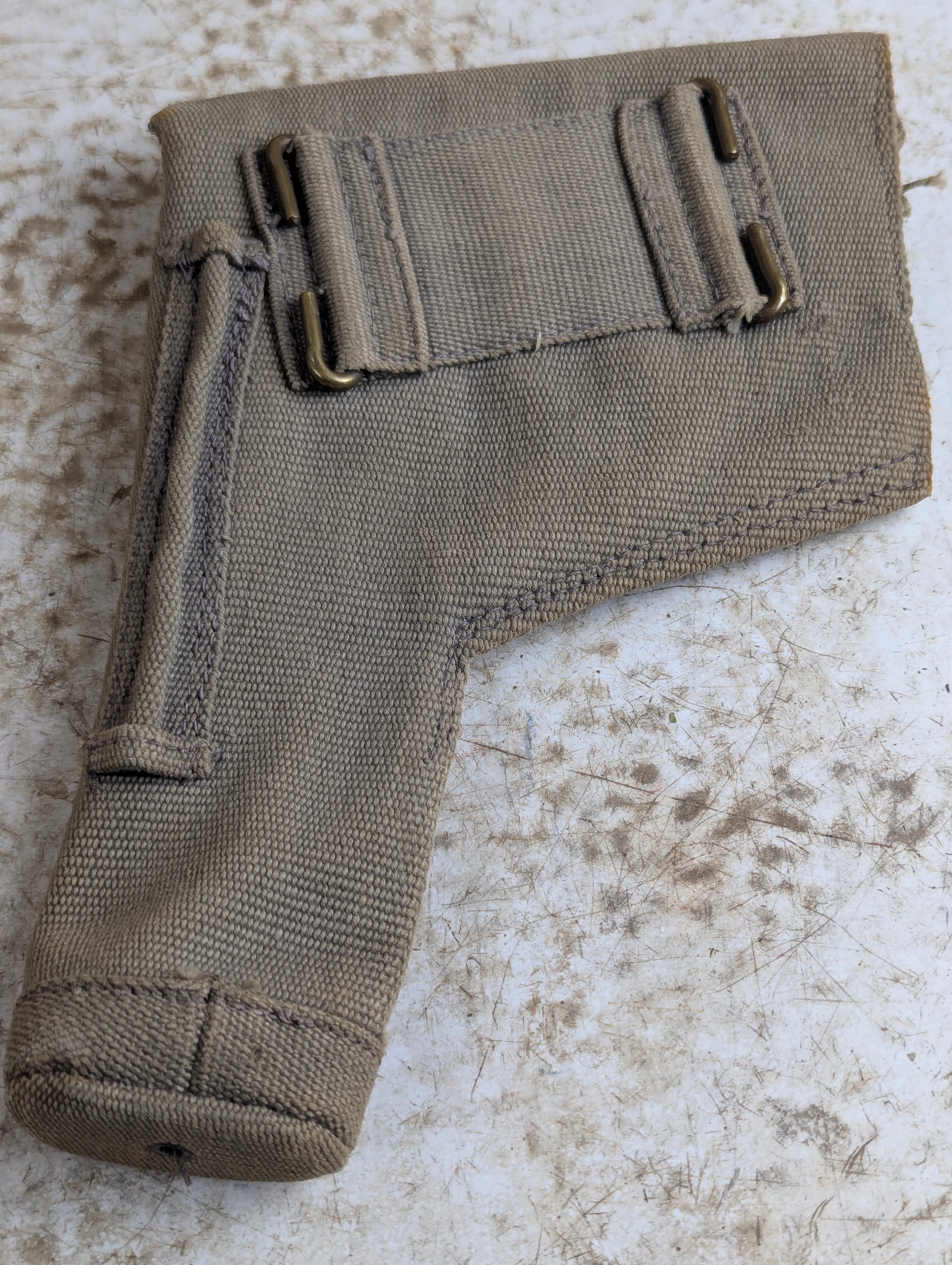 Military WW2 RAF Webley webbing Holster - view 3