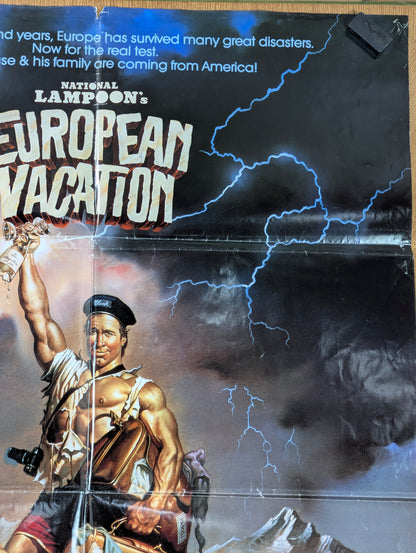 National Lampoon's European Vacation (1985) Original Folded One Sheet Movie Poster - view 5