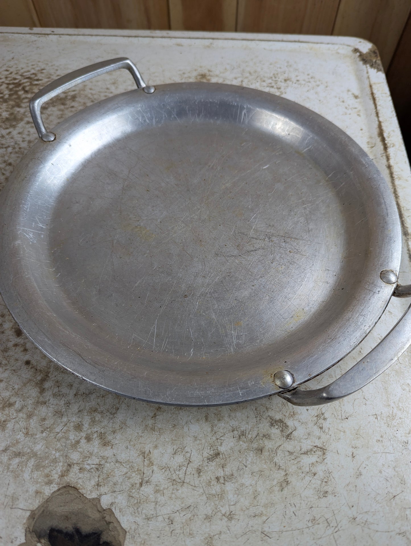 Nu-Health 13" Aluminum Griddle Pan