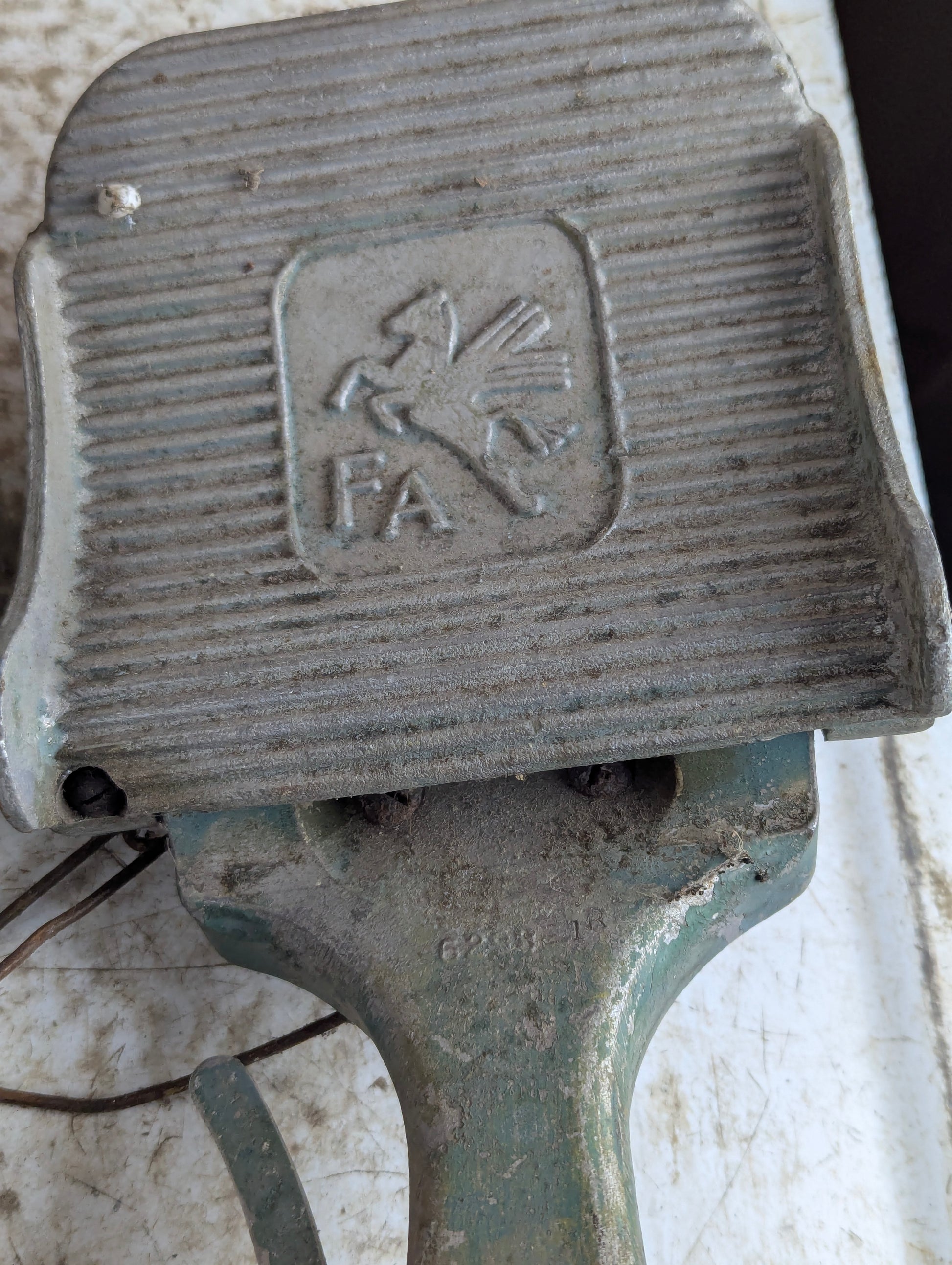 Pair of Military WW2 Fairchild PT-19 Airplane Rudder pedals - view 3