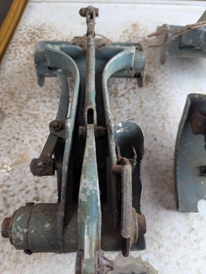 Pair of Military WW2 Fairchild PT-19 Airplane Rudder pedals - view 6