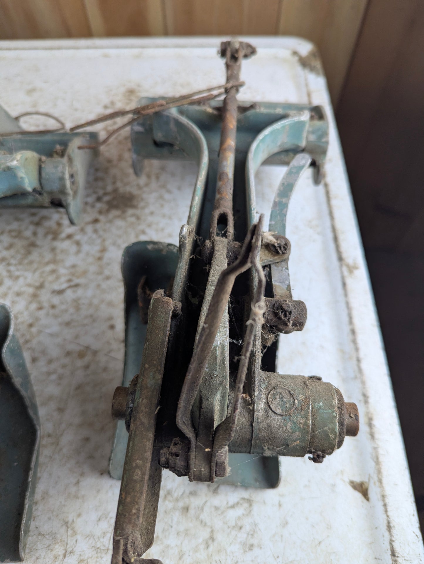 Pair of Military WW2 Fairchild PT-19 Airplane Rudder pedals - view 7